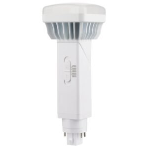4 Pin Dual Position LED Lamp, 16W, 1800lm, Direct or Bypass, 2700K to 5000K, G24q Base