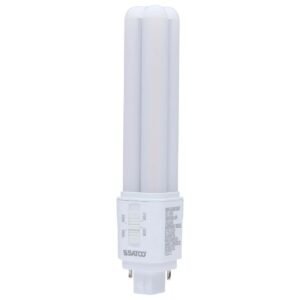 2 pin PL LED Lamp, 9W, 1200 Lumens, Ballast Bypass, 27K|30K|35K|40K, G24d Base